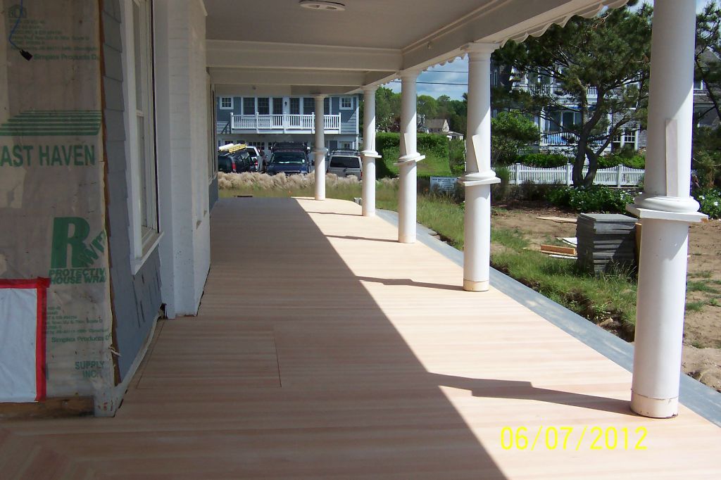 Another view of the porch