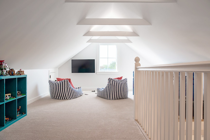 Attic playroom